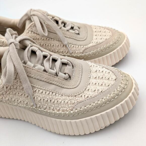 Dolce Vita Dolen Platform Sneakers Shoes Women's Sandstone Size US9 EU40 - Picture 9 of 11